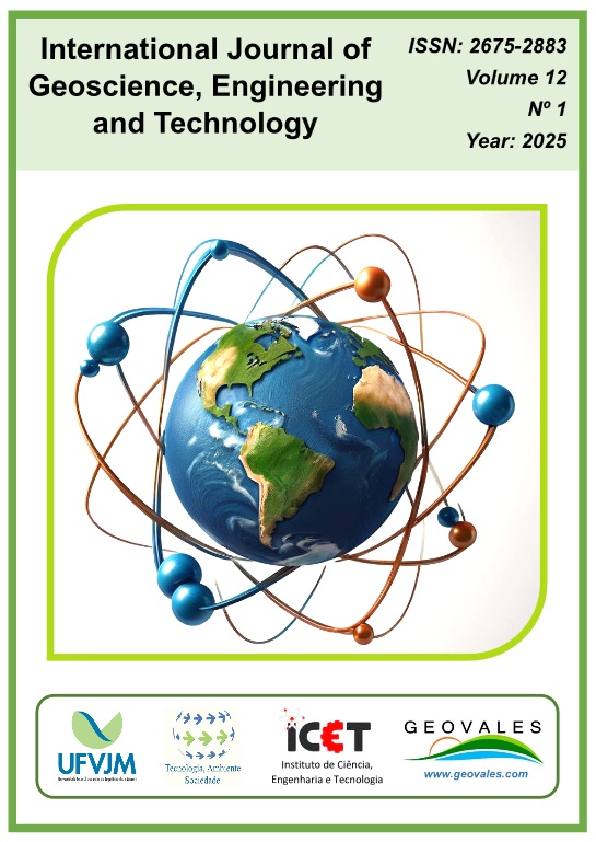 Visualizar v. 12 n. 1 (2025): International Journal of Geoscience, Engineering and Technology